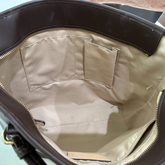 COACH Peyton Shoulder Tote Bag Saffiano Leather 27349 - Picture 9 of 14